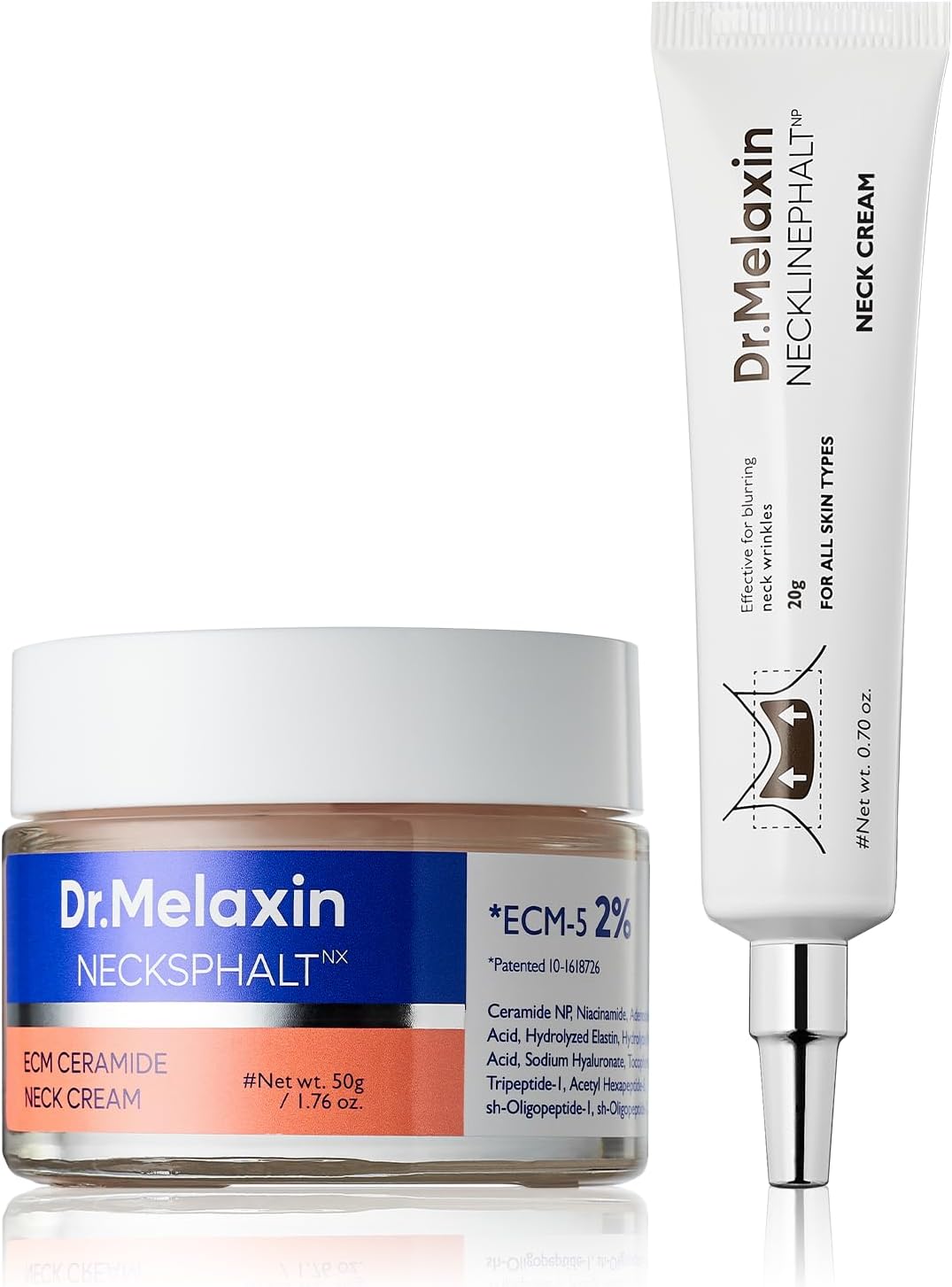 Dr. Melaxin Neck Firming Duo Set front view