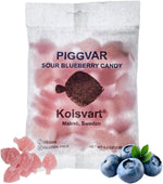 KOLSVART Swedish Candy Variety Pack, 4.2 oz Each - Sour Raspberry, Sour Blueberry, Classic Rasperry Berry, Elderflower & Black Currant Blend (Pack of 5) - Image 13
