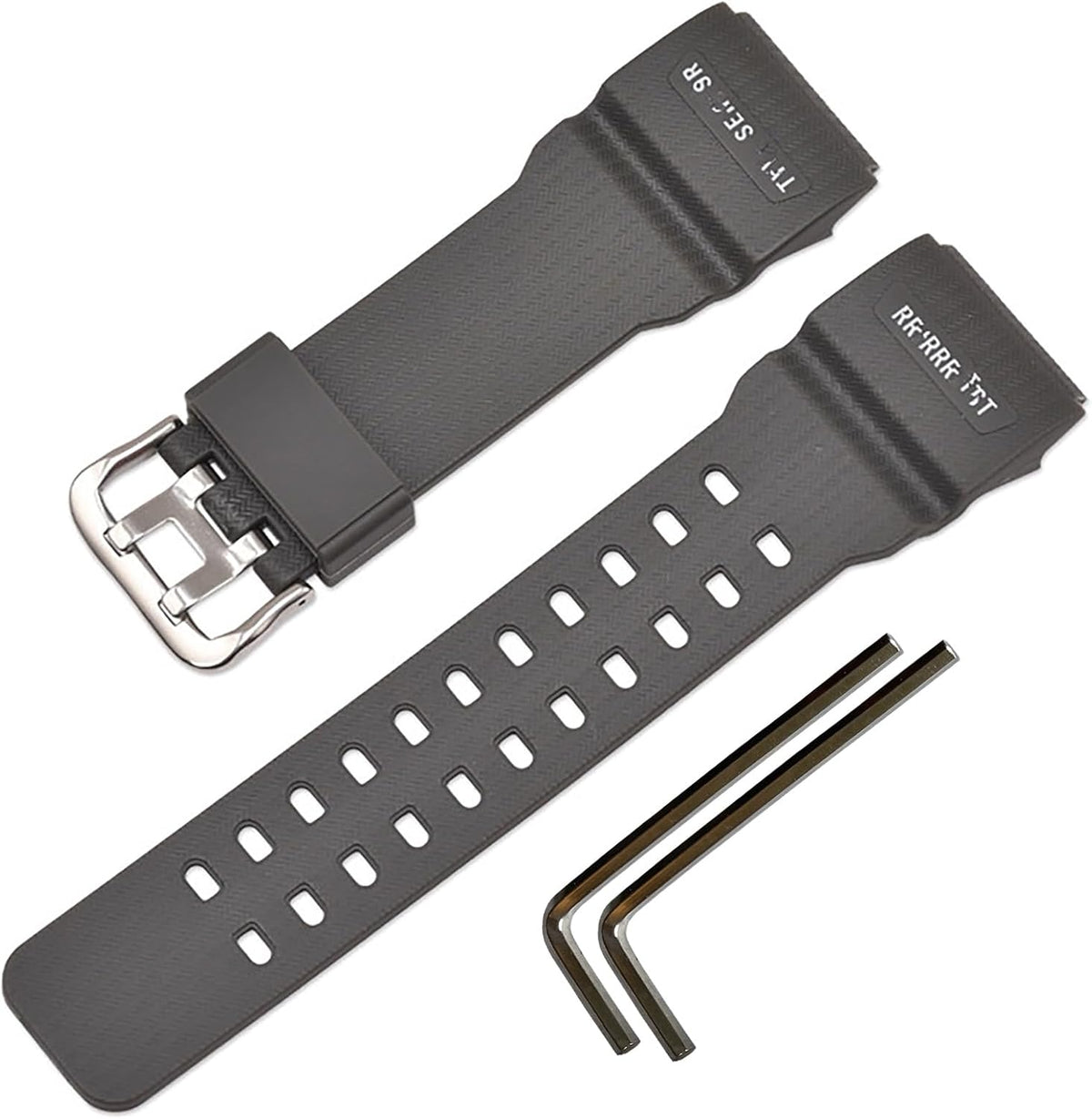 Natural Rubber Strap/Replacement Watch Band for Casio men's G-Shock Master of G Mudmaster Twin Sensor Sports Watch GG-1000/ GWG-100/ GSG-100 Series Watch Strap - Image 14