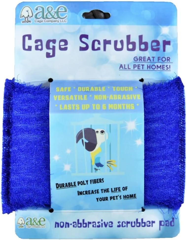 A&E Cage Company Cage Cleaning Scrub Pad front view pet accessory