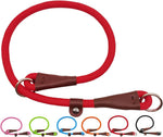 MayPaw Slip Collar Nylon Rope Adjustable Collar for Dog Training- No Pull Round Martingale Dog Collars for Small Medium Large Dogs(24" x 1/2", Black) - Image 13