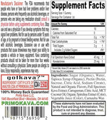 Primo Kava relaxation gummies product package close up view