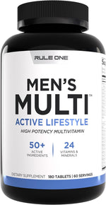 Rule 1 Proteins Men's Daily Multi, 90 Tablets, 30 Day Supply | Vitamins, Essential Minerals, Superfoods, Digestive Enzymes, Amino Acids, & Antioxidants for Active Lifestyles - Image 11