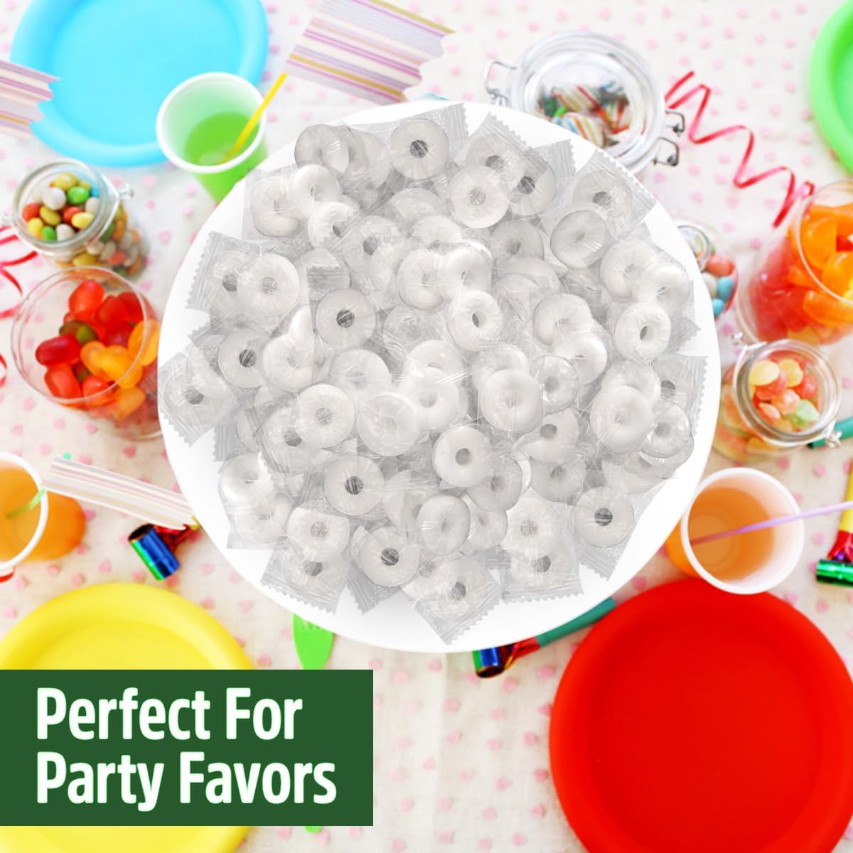Sweetside Candy Co gluten free hard candy mints pack for party sharing