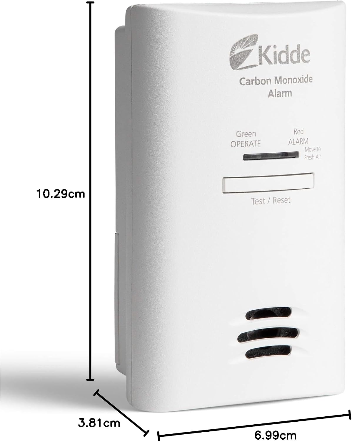 Kidde Carbon Monoxide Detector, Plug-in Wall with AA Battery Backup, Test-Hush Button - Image 13