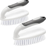 Apvpvpt heavy duty scrub brush front view for bathroom cleaning