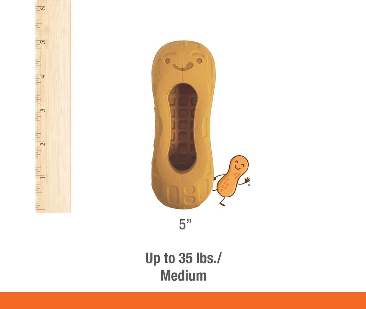 Nylabone dog dental health chew toy textured surface