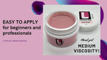 LYUNAIL Professional Camouflage Gel Dark Pink packaging angle shot