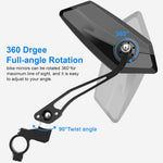 Diyife safety mirror showing 360 degree adjustability