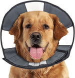 ZenPet Pet Recovery Cone E-Collar for Dogs and Cats - Always Use with Your Pet's Everyday Collar - Comfortable Soft Collar is Adjustable for a Secure and Custom Fit (Medium) - Image 11