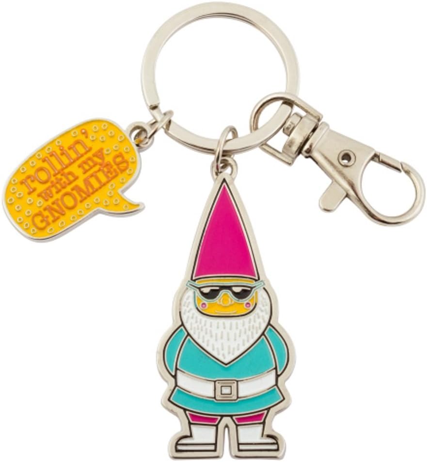 Wit Gifts Enamel Keychain, Llama 2" x 2.7" - Image 12