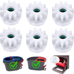 YWSHF Spin Mop Bucket Gear 6 pack front view replacement parts