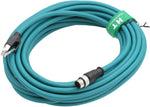 Industrial Ethernet M12 4 Pin D-Coded RJ45 CAT5e Cable, Profinet Fieldbus Network Control LED PoE Power Sensor Shielded Blue 4m - Image 9