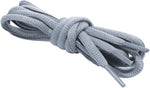 Curtual oval shoelaces front view in light gray