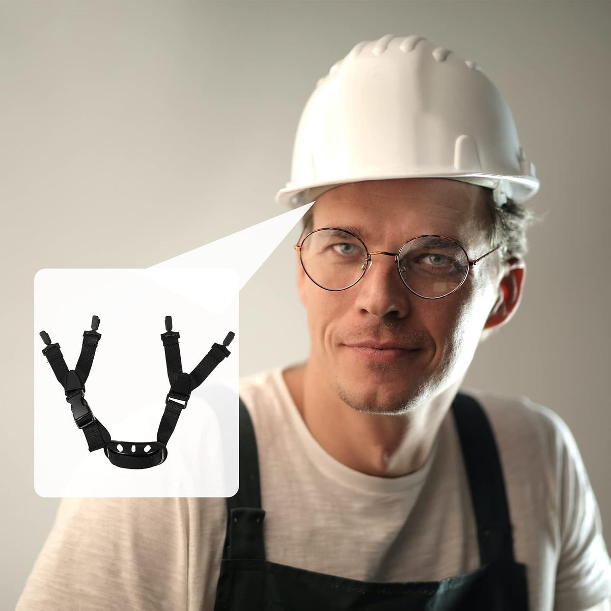 ULTECHNOVO safety helmet replacement strap close up