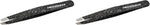 Tweezerman Dusted Onyx Slant Tweezer complete set view