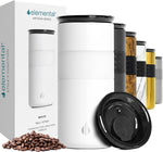Elemental Artisan Insulated Tumbler, Triple Wall Coffee Travel Mug, Reusable Stainless Steel Coffee Tumbler with Ceramic Lid, Thermal Coffee Cups for Hot (6 Hrs) & Cold (18 Hrs), 16oz - Graphite - Image 10