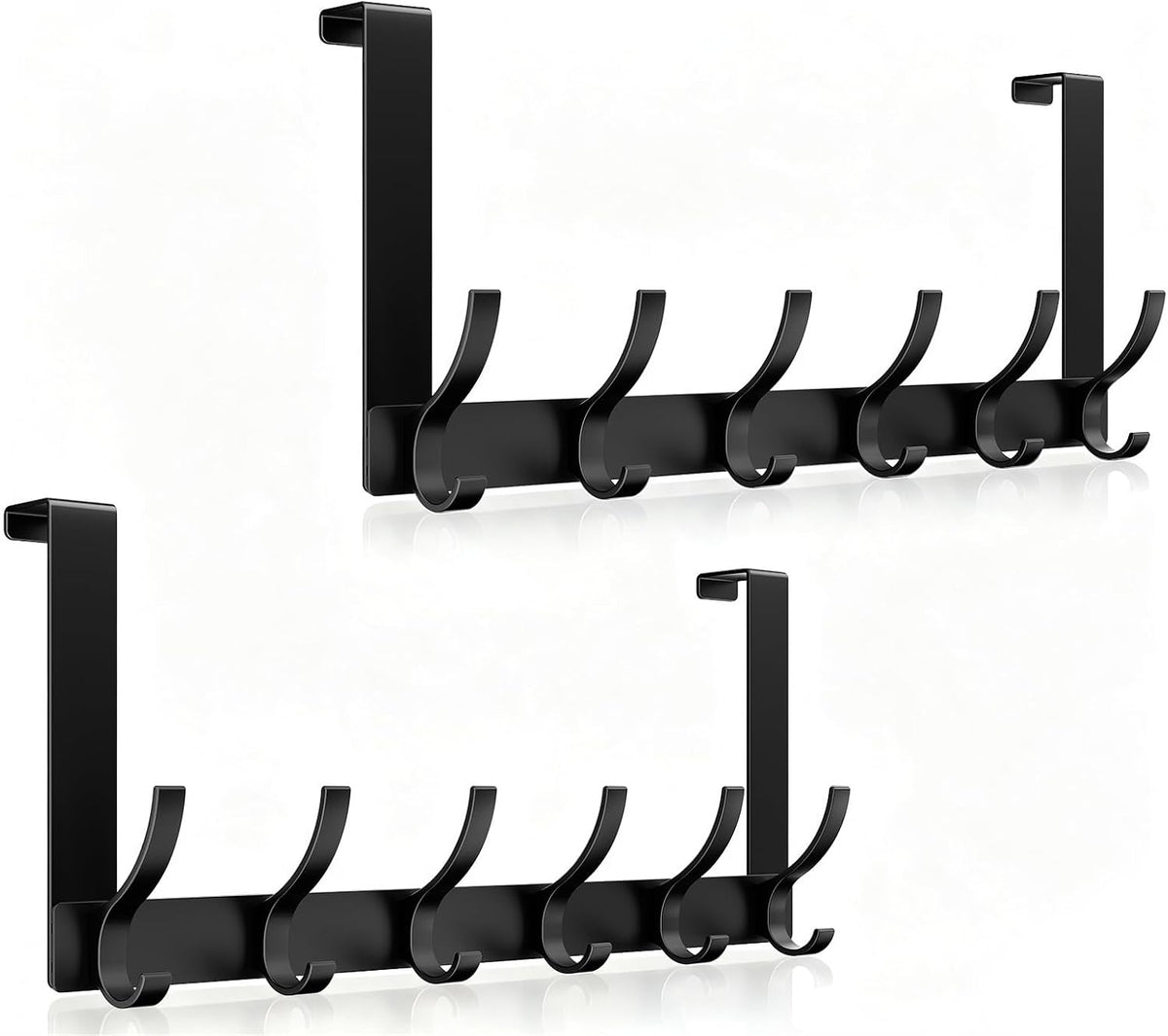 Optish over the door hooks front view