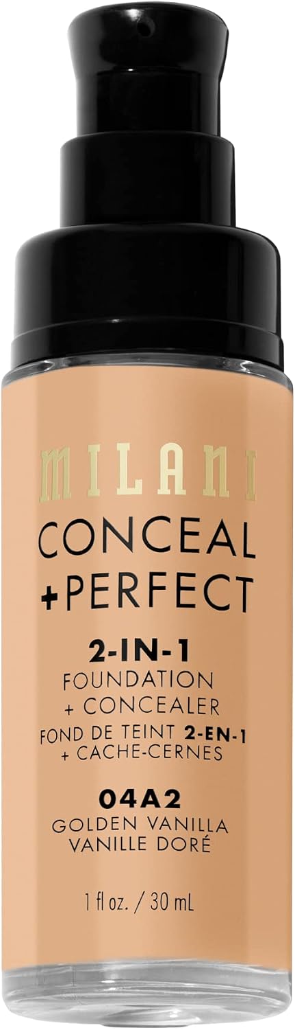 Milani liquid foundation bottle side profile