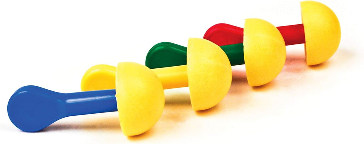 Pack of 100 3M E-A-R safety earplugs for industrial and personal use