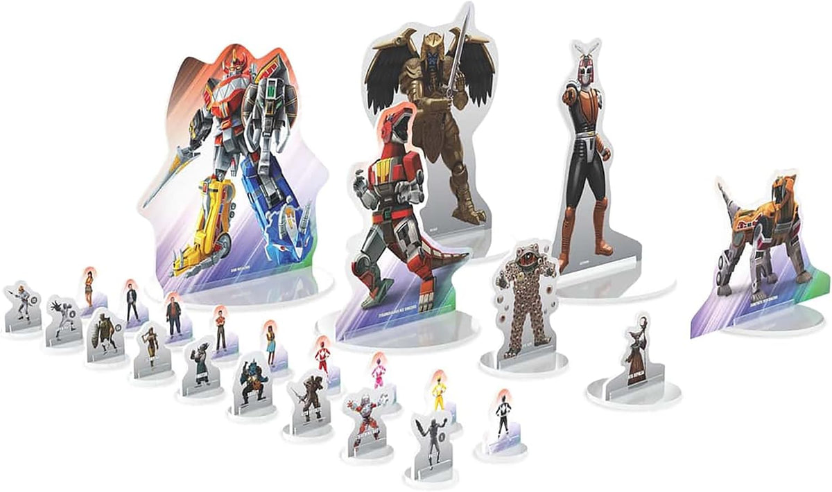 Full color cardstock miniatures and plastic bases set