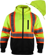 FONIRRA construction work jacket pocket and hem construction