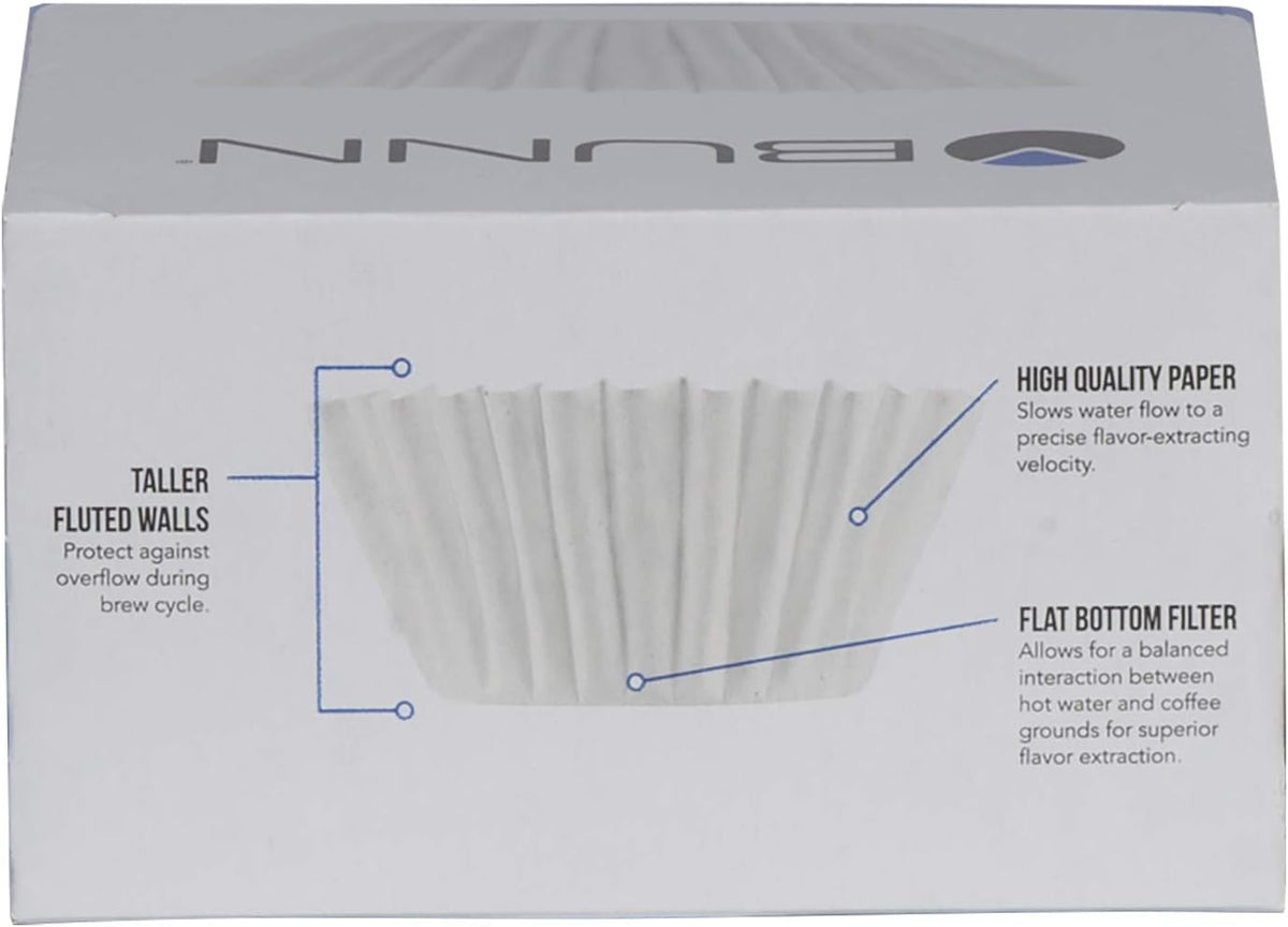Bunn basket style coffee filters box