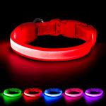 VIZPET LED Dog Collar, Light up Dog Collar Adjustable Safety Glowing Collar | USB Rechargeable Super Bright Light Collars for Dogs(Large,Green) - Image 9