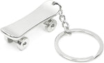 Elechobby Zinc Alloy Keychain Pendant angled view highlighting metallic finish and wheels