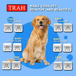TRAH detachable ceramic pet trimmer blade close up