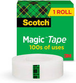 Scotch Magic Tape, Invisible, Home Office Supplies and Back to School Supplies for College and Classrooms, 1 Roll - Image 15