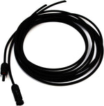 Renogy solar cable adaptor kit front view showing connectors