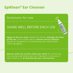 Epiklean ear cleaning solution being applied to a cat ear