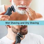 Gleway SH50 replacement head fitted for Philips Series 5000 razors