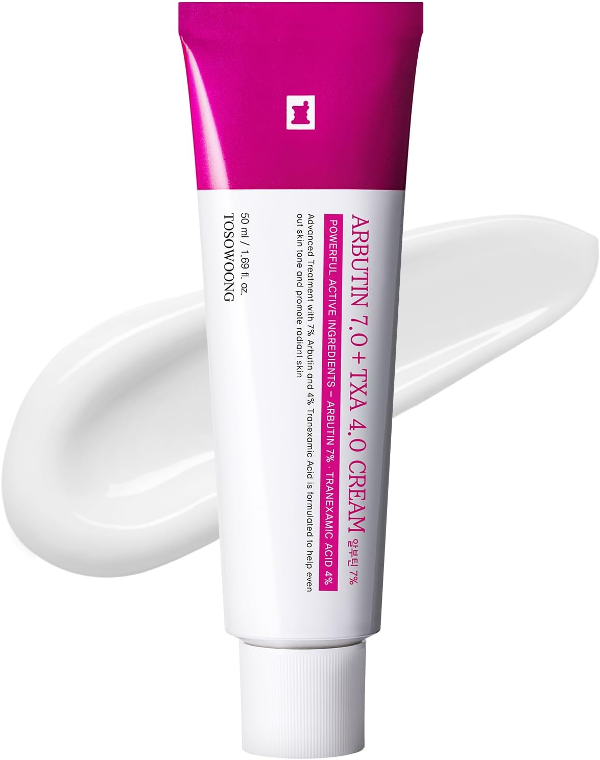 Texture closeup of Tosowoong Niacinamide serum and lightweight face cream