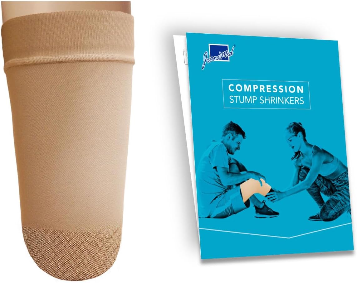 Prosthetic Stump Shrinkers - Below Knee, 40cm, Compression, Amputee Socks, 20-30, Daily use, Taiwan Excellence 5XL - Image 10