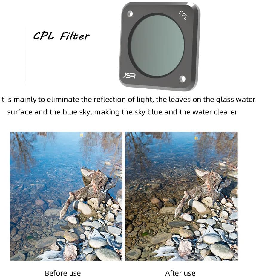 Mookeenone optical glass lens filter angled perspective