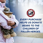 ZZZ Bears nurse healthcare hero gift bear detail view