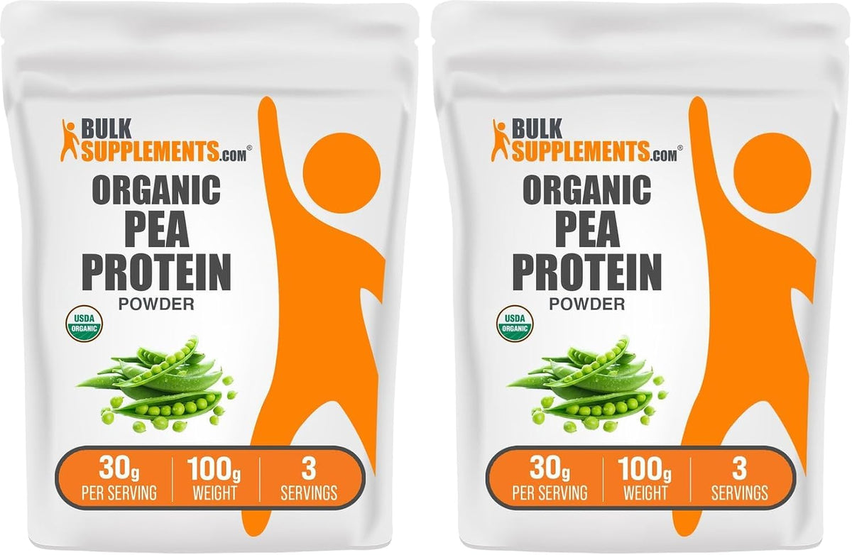 Authentic BulkSupplements pea protein powder imported for India
