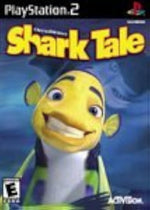 Activision Shark Tale PlayStation 2 game front view cover art
