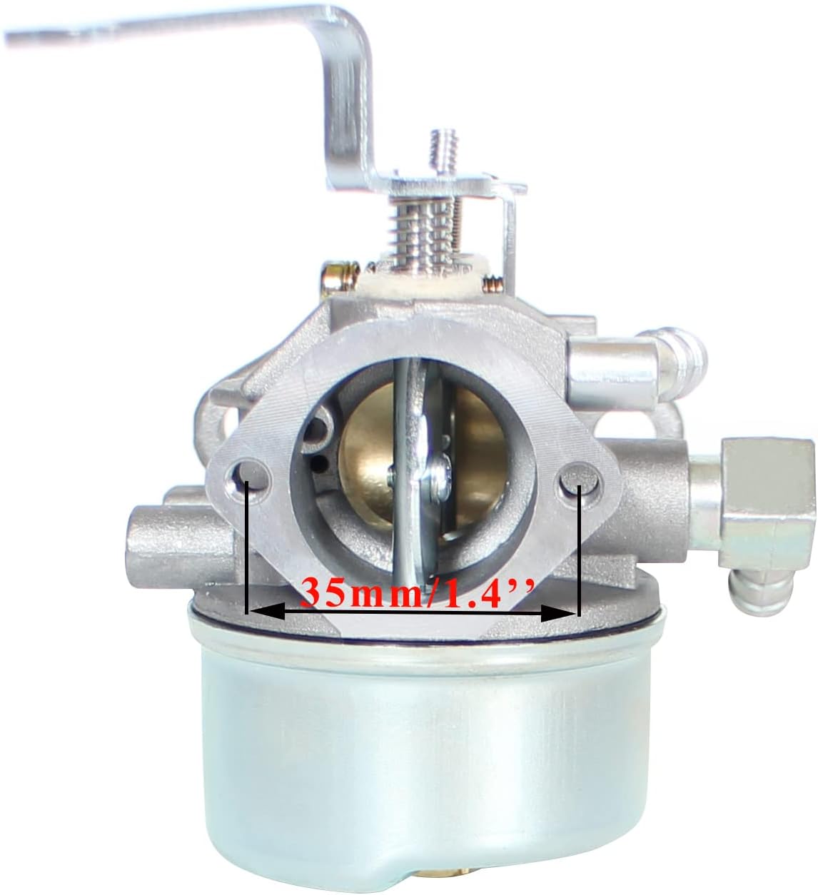 Pro Chaser GT5250 carburetor side angle view