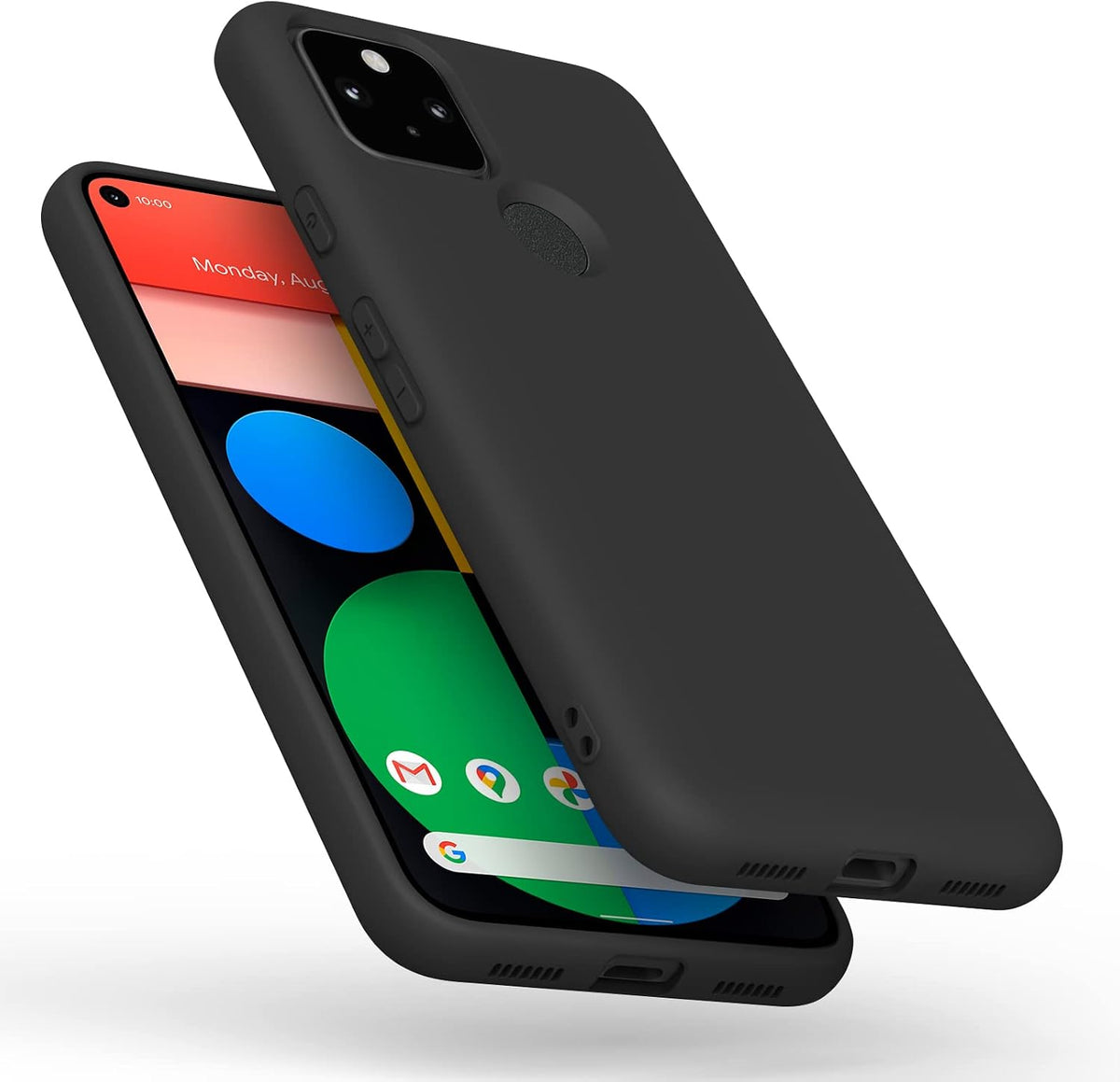 Amzpas TPU Case for Google Pixel 5 front view protective phone cover