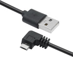 Maixbomr 90 degree micro USB connector closeup