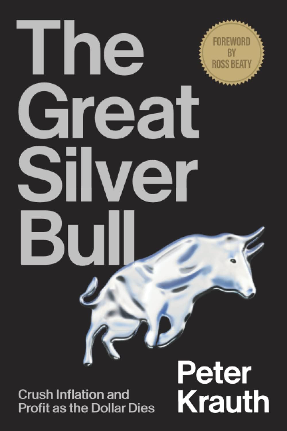 Peter Krauth The Great Silver Bull paperback front view book cover