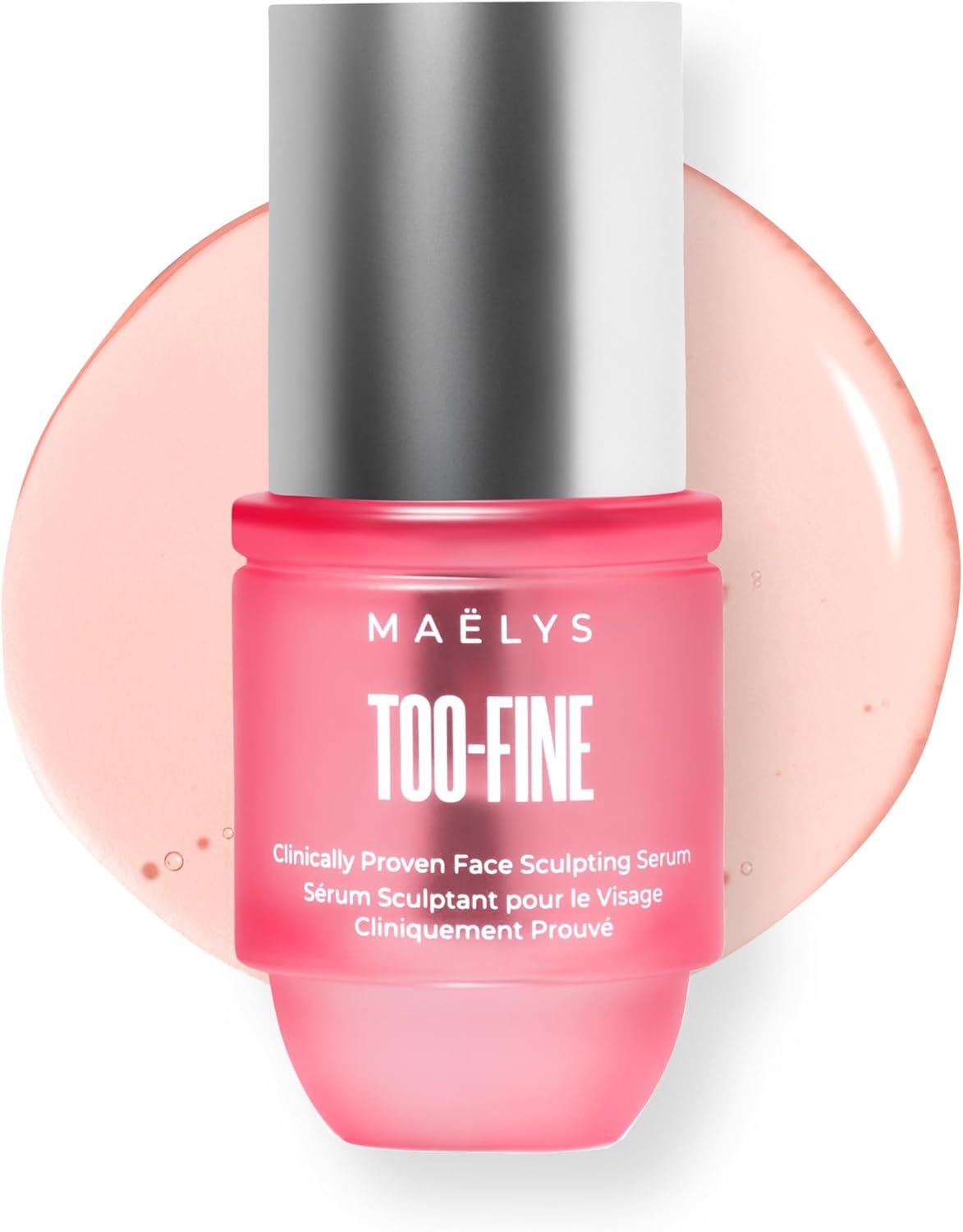 MALYS TOO-FINE Firming Anti-Aging Face Serum - Instantly Lifted Look - Glaucine & Bacillus Ferment - Face Tightening Serum Helps Lift Look of Sagging Skin on Jawline, Cheekbones & Under Eyes (15 mL) - Image 1