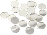 Honbay round bezel pendant trays front view