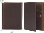 Polare pilot wallet exterior featuring the AirTag slot