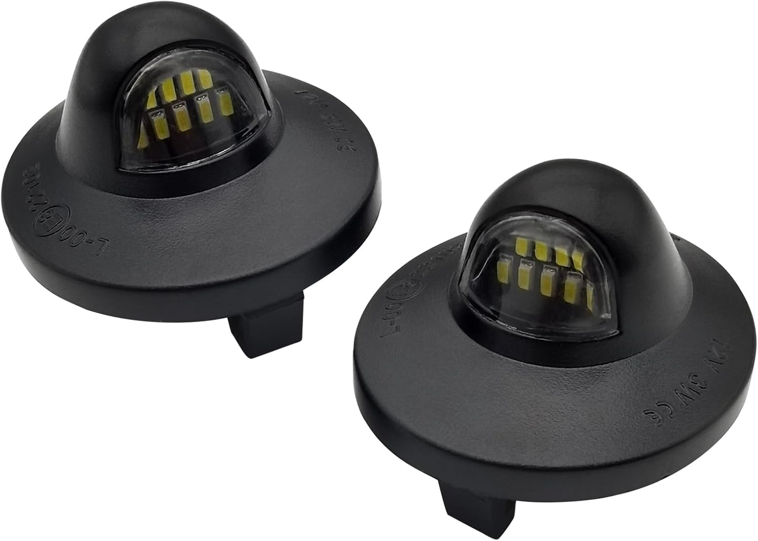 AlyoNed LED license plate light assembly front view
