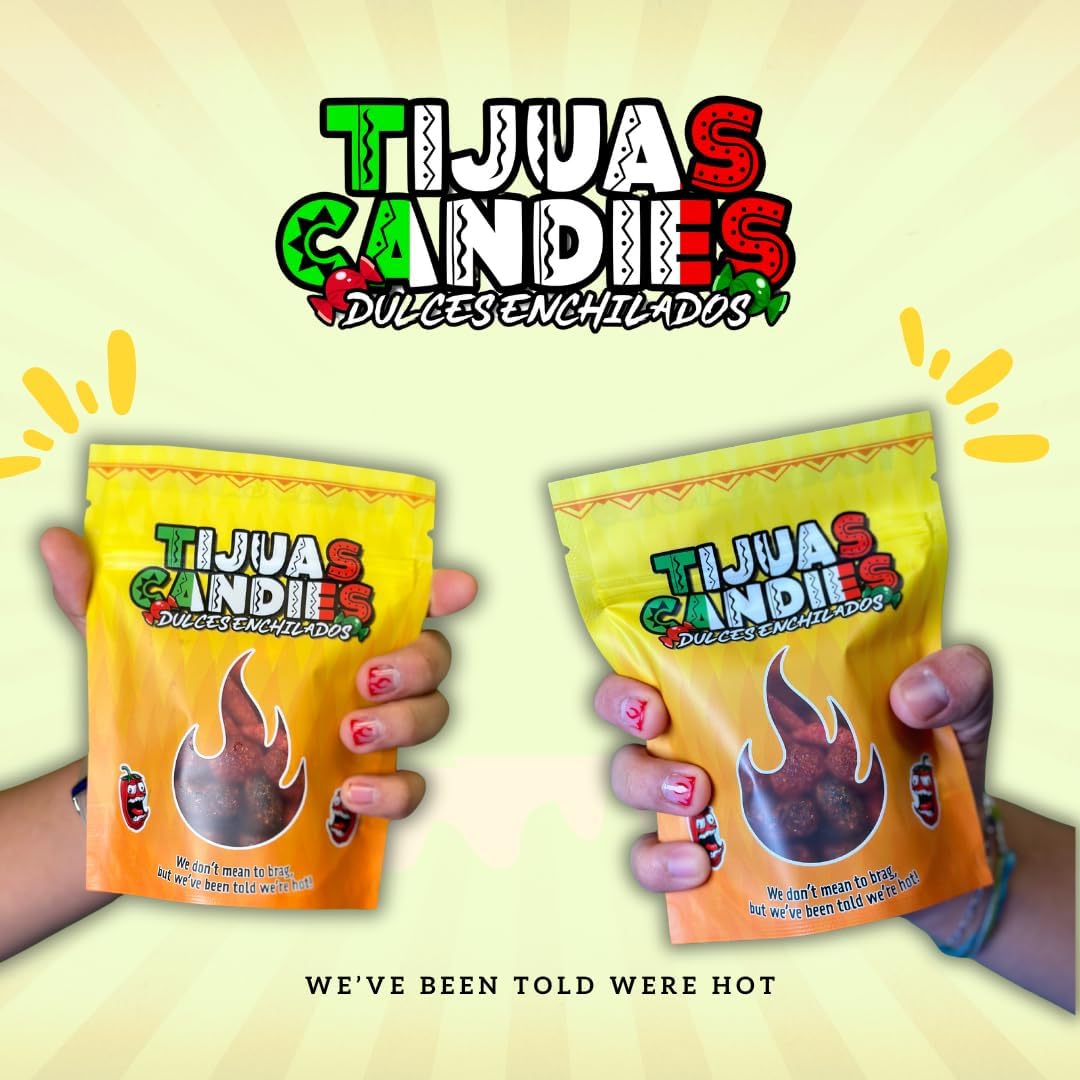 Tijuas Dulces Enchilados Mexican style spicy gummy snack