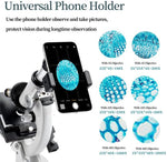 Yoncoux monocular microscope eyepiece and lens system